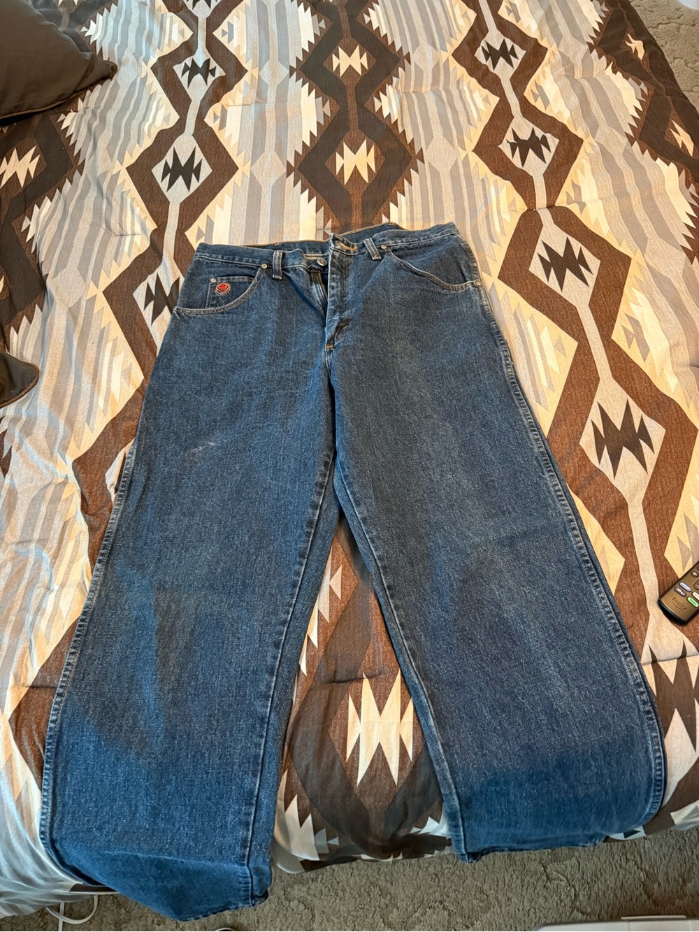 Classic High-Waist Dark Wash Jeans